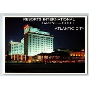 Resorts Atlantic City Casino Hotel Postcard New Jersey Boardwalk NJ Unposted